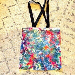 NEW Cotton Hand Dyed Tie Dye Tote Bag